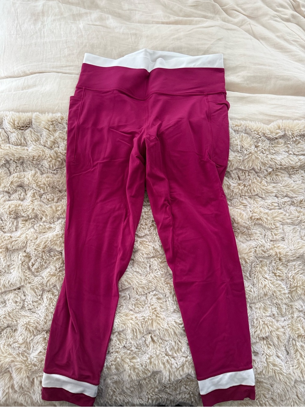Athleta leggings - fuschia